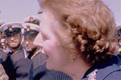 Prime Minister Margaret Thatcher