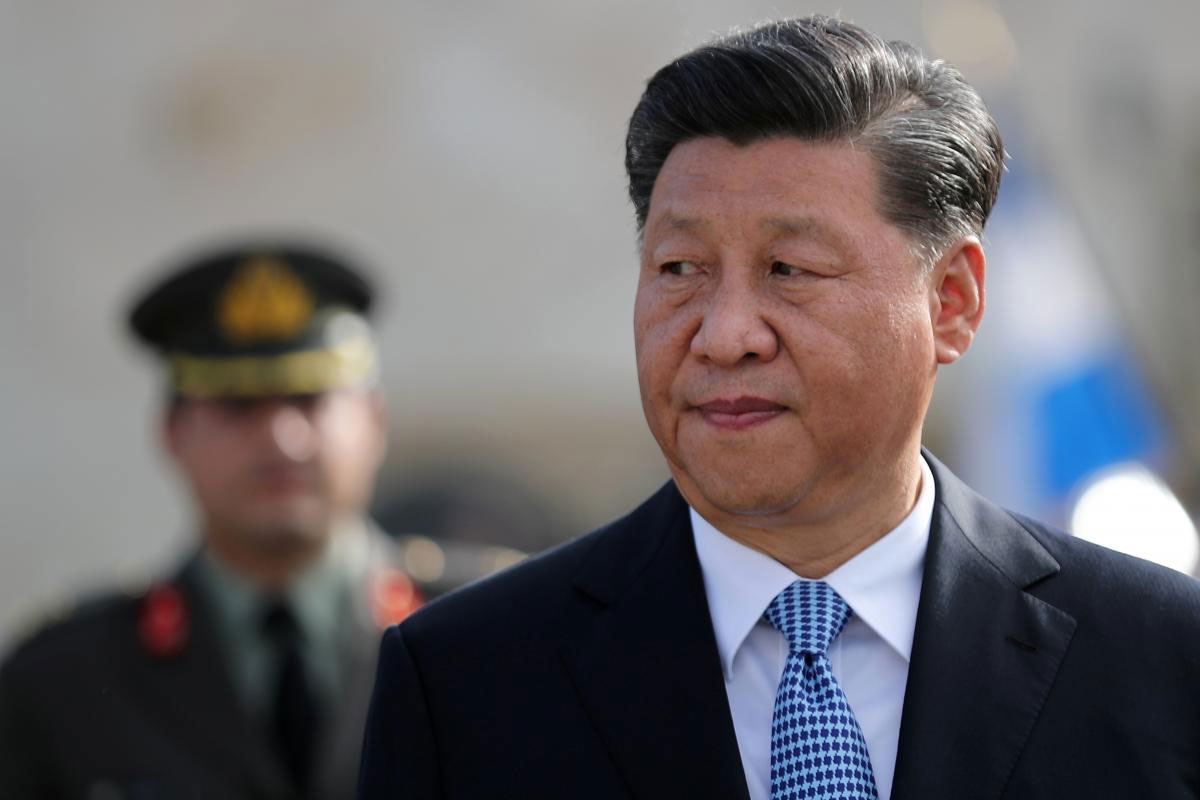 Chinese President Xi Jinping in Athens, Greece, November 2019